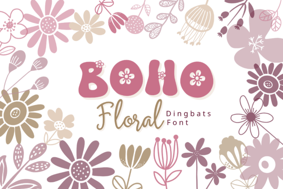 Boho Floral: Effortless Botanicals for Modern Design