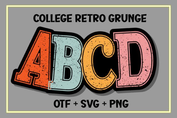 College Retro Grunge: Adding Vintage Soul to Modern Design