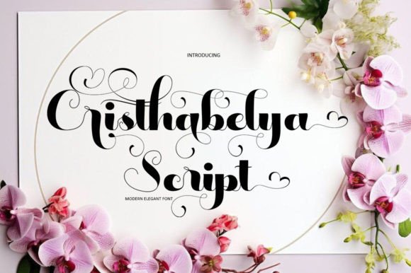 Cristhabelya: A Modern Script for Authentic Branding