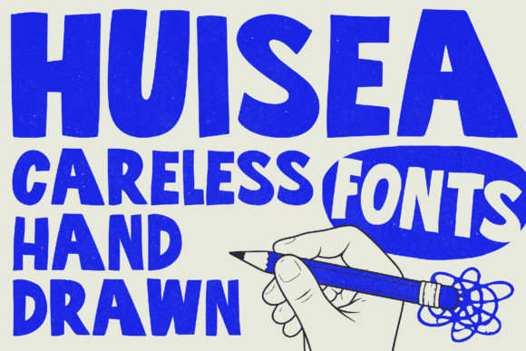 Huisea: The Display Font That Refuses to Color Inside the Lines