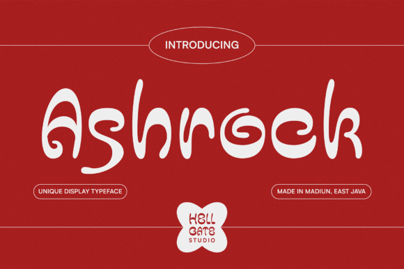 Introducing Ashrock: Your Next Favorite Display Typeface