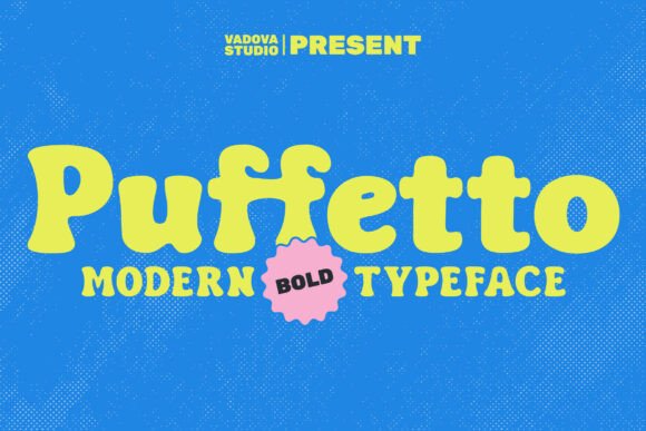 Puffetto: The Playful Typeface for Joyful Branding