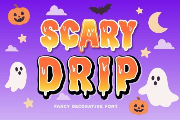 Scary Drip: A Font That's Spooky, Playful, and Unforgettable