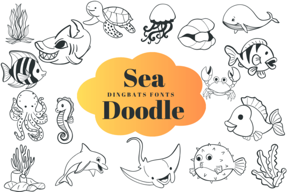 Sea Doodle: A Playful Typeface for Nautical Projects
