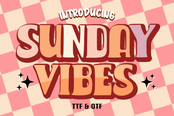 Sunday Vibes: The Retro Typeface Redefining Modern Design