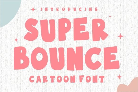 Superbounce Regular: The Bubbly Font for Joyful Design